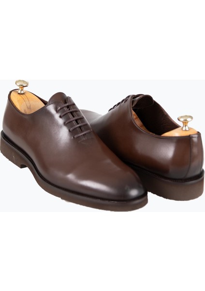 Erkek Bağcıklı Eva Taban Ayakkabı Kahverengi fırsatları