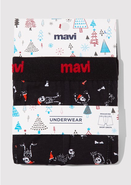 Yılbaşı Temalı Baskılı Boxer 0912176-900 modelleri