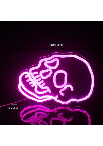 Kuru Kafa Neon LED Duvar Aydınlatma modelleri