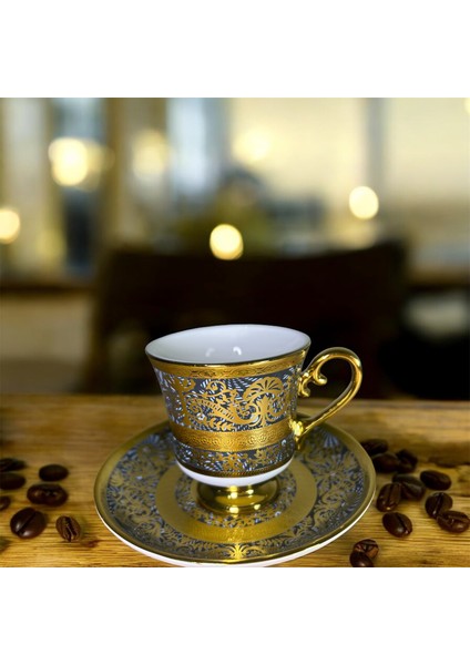 Porselen Ayaklı Fincan Takımı 6lı 90 cc (RSY-232) fiyatları