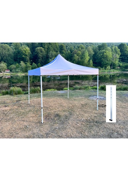 40 mm Altıgen Profil 3x3 Gazebo Tente Iç Ayak Yedek Parça