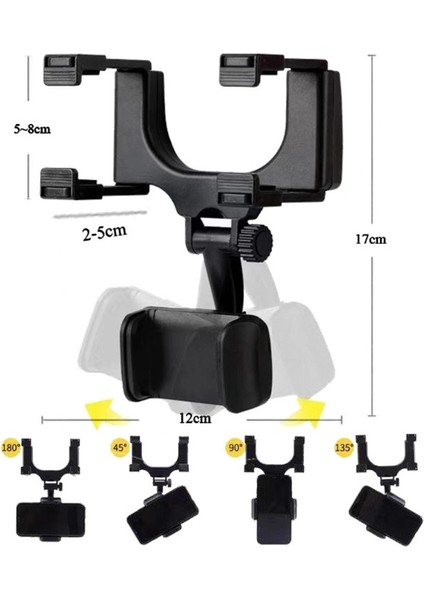 Araba Dikiz Aynasına Takılan Telefon Tutucu (5358) fiyatları