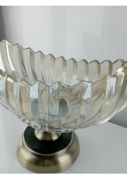 Kristal Gondol Şekerlik Sunumluk Söz Nişan Kız Isteme Çikolatalık Dekoratif Obje Biblo Süs Eşya fırsatları