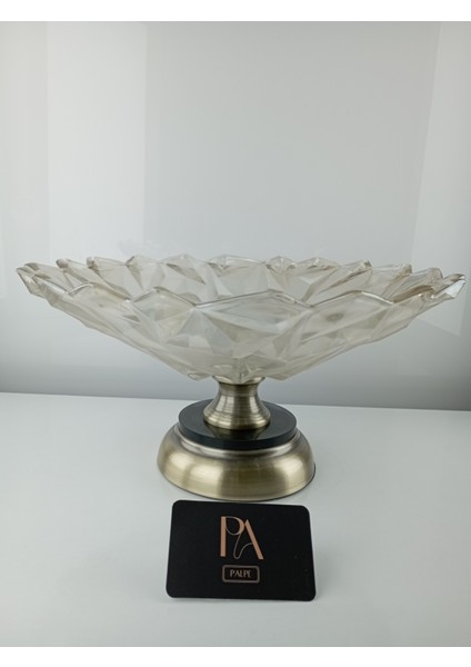 Kristal Gondol Şekerlik Sunumluk Söz Nişan Kız Isteme Çikolatalık Dekoratif Obje Biblo Süs Eşya modelleri