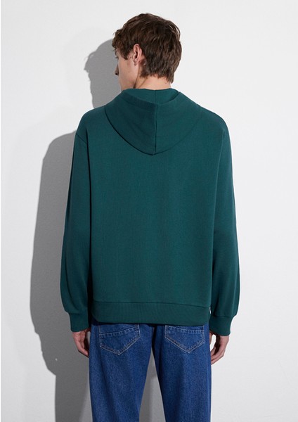 Yılbaşı Temalı Yeşil Sweatshirt 0S10554-71932 fırsatları