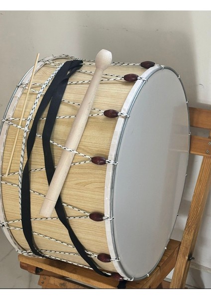 51 cm Profesyonel Asma Davul - Tokmak ve Çubuk Hediyeli