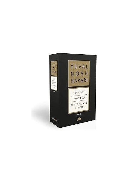 Yuval Noah Harari Seti: Sapiens - Homo Deus - 21. Yüzyıl Için 21 Ders + Büyük Tasarım