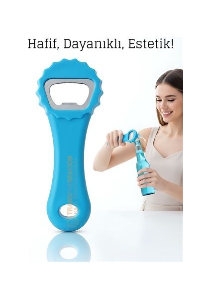 Barmen Tipi Şişe Açacağı - Ergonomik, Dayanıklı, Sofra Tipi Açacak
