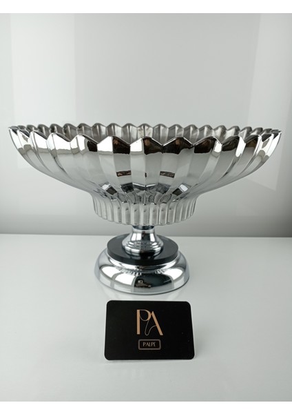 Kristal Gondol Şekerlik Sunumluk Söz Nişan Kız Isteme Çikolatalık Dekoratif Obje Biblo Süs Eşya