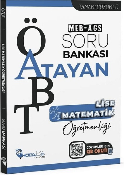 2026 Öabt Meb-Ags Lise Matematik Öğretmenliği Atayan Soru Bankası Çözümlü