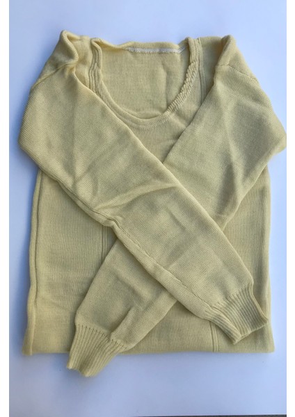 Yün Içlik Üst Giyim Uzun Kollu