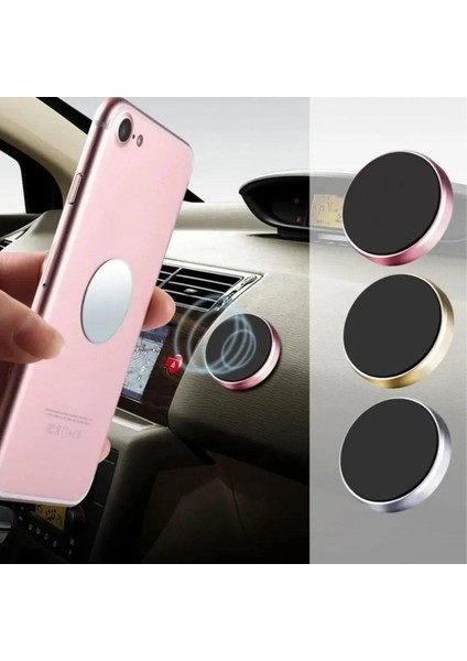 Tüm Modellerle Uyumlu Manyetik Araç Içi Telefon Tutucu Çok Amaçlı Güçlü Mıknatıs Tutucu (5358)