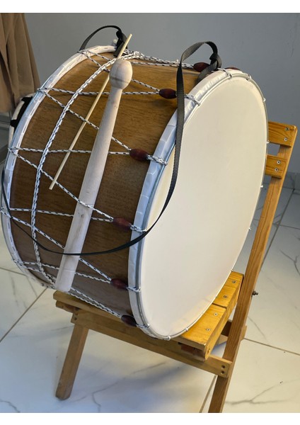 51 cm Profesyonel Asma Davul - Tokmak ve Çubuk Hediyeli