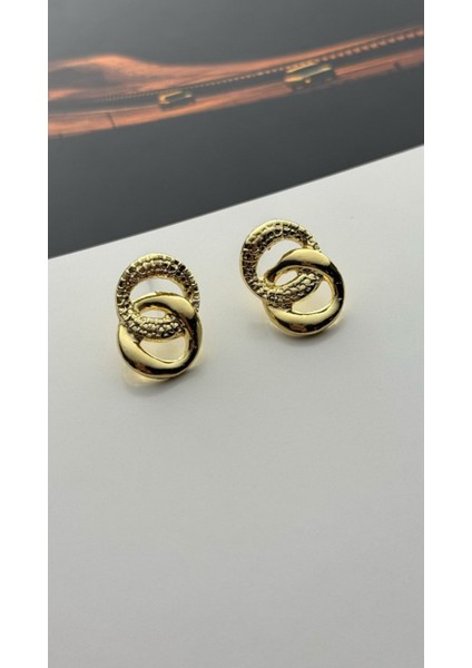 Altın Renk Sarmal Küpe fiyatları