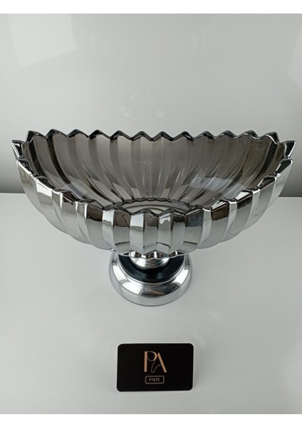 Kristal Gondol Şekerlik Sunumluk Söz Nişan Kız Isteme Çikolatalık Dekoratif Obje Biblo Süs Eşya fırsatları