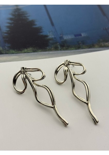 3'lü Küpe Seti Rodyum Kaplama Kararmaz Damla-Inci-Fiyonk Küpe Seti fırsatları