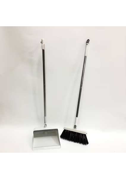 Lüks Katlanabilir Taraklı Faraş & 180° Dönebilen Süpürge – Şık Temizlik Seti fırsatları