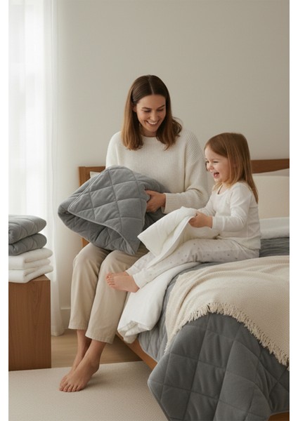 Welsoft Ultra Yumuşak Tek-Çift Kişilik Yorgan - Sıcak Tutan, Hafif ve Konforlu indirimleri