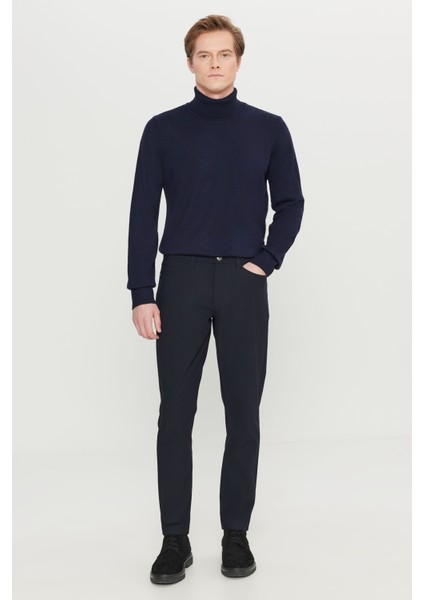 Slim Fit Dar Kesim 5 Cepli Casual Pantolon