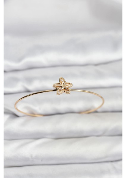 Yıldız Model Gold Renk Bileklik