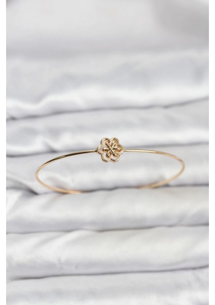 Lotus Model Gold Renk Bileklik