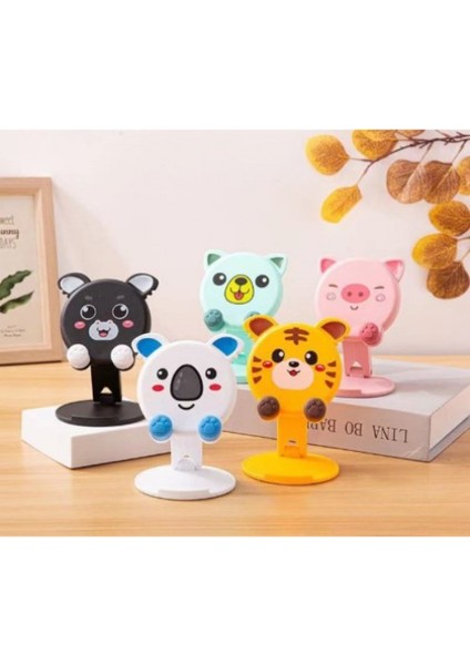 Hayvan Figürlü Masaüstü Telefon Standı 5 Model
