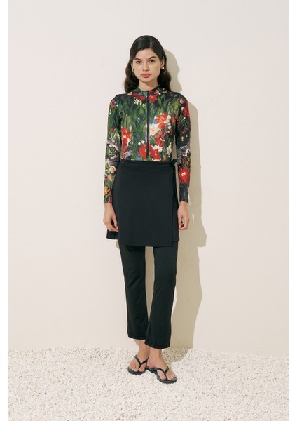 Fermuarlı Surf Mayo Dark Garden indirimleri