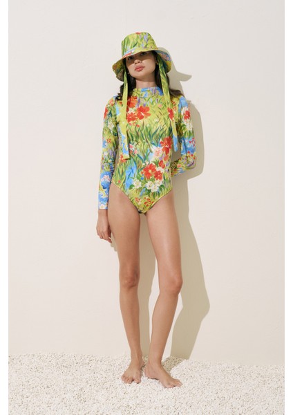 Desenli Surf Mayo Gardenya modelleri