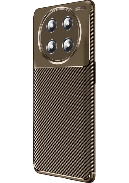 Honor Magic 7 Lite Kılıf Auto Focus Karbon Kapak - Kahverengi fiyatları