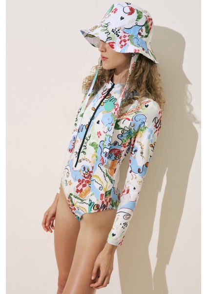 Fermuarlı Surf Mayo Summer