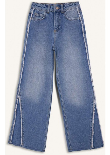 Kız Çocuk Wide Leg Jean PANTOLON G3646A825CW modelleri