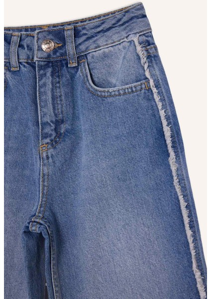 Kız Çocuk Wide Leg Jean PANTOLON G3646A825CW fırsatları