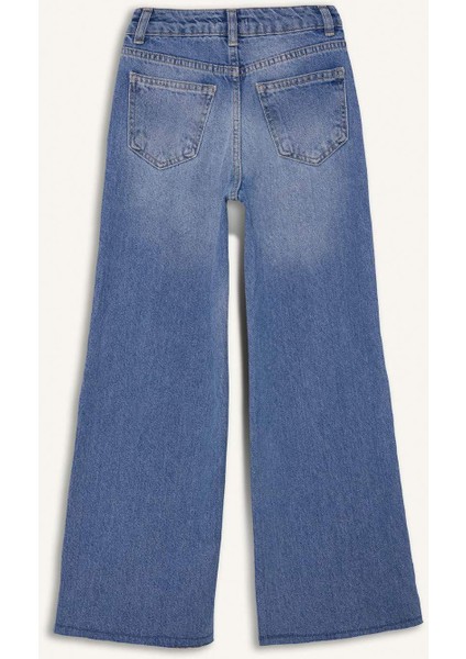 Kız Çocuk Wide Leg Jean PANTOLON G3646A825CW indirimleri