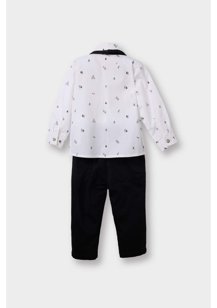 Erkek Bebek Yeni Yıl Baskılı 2li TAKIM G0099A525WN fırsatları