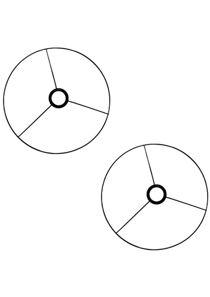 Abajur Teli Ø 20 cm - Siyah - 2 Adet - Abajur Başlığı & Makrome Avize Yapımı Için Paslanmaya Dayanıklı, Kalın (4mm) Galvanizli Metal Avize Teli