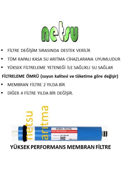 -İhlas Aura Cebilon Plus, Silver, Platinum uyumlu Su arıtma Cihszı Filtresi,5'li Filtre Seti fiyatları