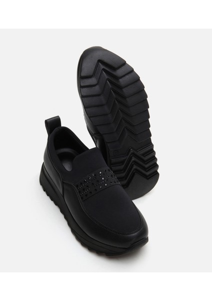 01AYY294630A100 KADIN Siyah Spor Ayakkabı