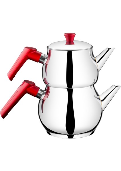 Çelik Çaydanlık Mini Boy