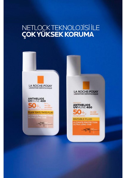 Anthelios SPF50+ Shaka Fluid 50 ml ve Effaclar Temizleme Jeli 50 ml içeren özel hediye seti
