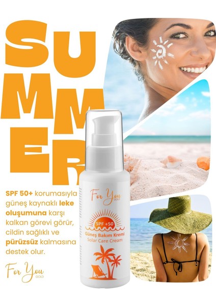 SPF50+ leke karşıtı, cilt tonu eşitleyici ve güneş koruyucu yüz kremi 100 ml indirimleri