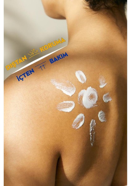 Sun hassas ciltler için SPF 50+ yüksek koruma sağlayan 200 ml güneş kremi, UVA/UVB filtreli