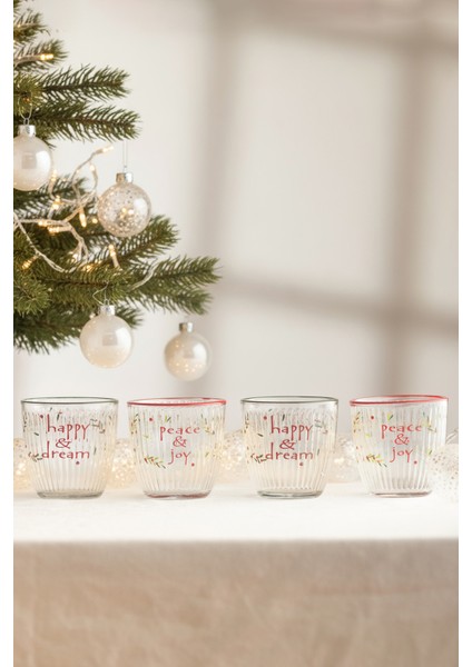 Clara 4'lü Su Bardağı Seti 290 cc