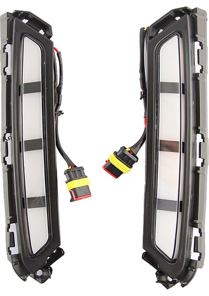 2pcs Ön Tampon LED Gündüz Çalışan Lamba Lambası Sarı Dönüş Sinyali Işığı ile Hyundai Elantra 2019 2020 Için (Yurt Dışından)