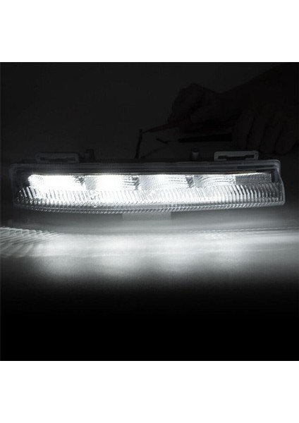 Sol Taraf Ön Drl Gündüz Koşu Farları Sis Lambası Mercedes-Benz W204 W212 C250 C280 C350 E350 2007-2014 (Yurt Dışından) indirimleri