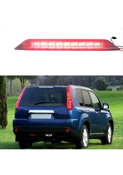 Nissan X-Trail T31 2008-2013 LED Arka Fren Lambası 26590-JG00F Için Siyah Yüksek Fren Lambası Lambası (Yurt Dışından) indirimleri