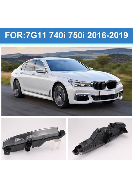Bmw 7G11 740I Için 750I 2016-2019 Gündüz Koşu Işıkları Ön Tampon Işıkları Gündüz Koşu Işıkları 63177342954 Sağ (Yurt Dışından) indirimleri