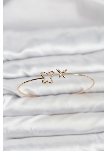 Kelebek Model Gold Renk Bileklik fiyatları