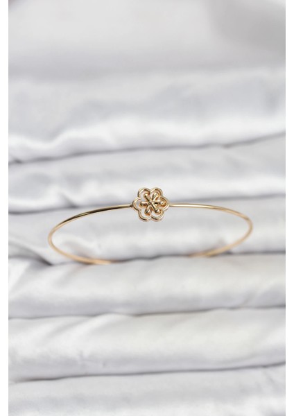 Lotus Model Gold Renk Bileklik