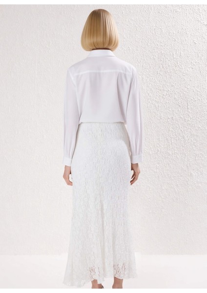 Kadın Yüksek Bel A Line Örme Dantel Maxi Etek Fonksiyonel Dayanıklı Kaliteli Konforlu Spor fırsatları