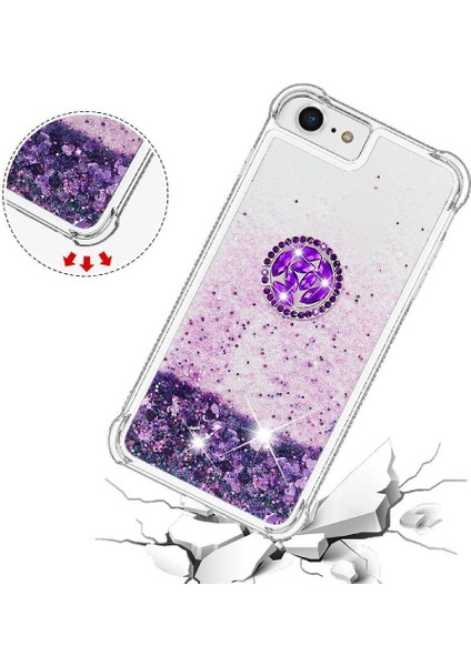 Halka Kickstand Kum IPhone Se 6/7/8 Için Telefon Kılıfı (Yurt Dışından) fiyatları